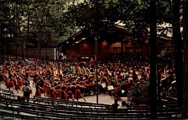 Interlochen Center for the Arts - Old Postcard View (newer photo)